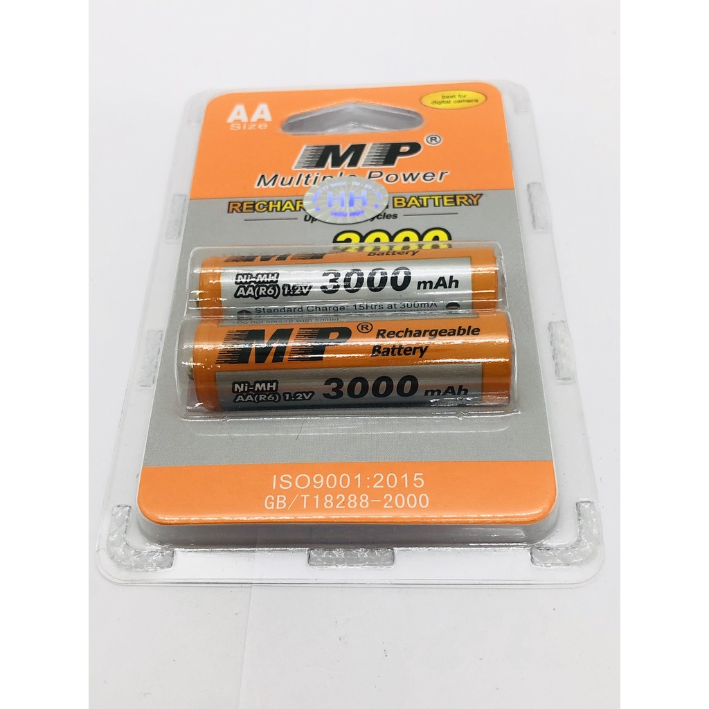 Pin sạc AA ( 2A ) 3000mAh MP - Điện Việt