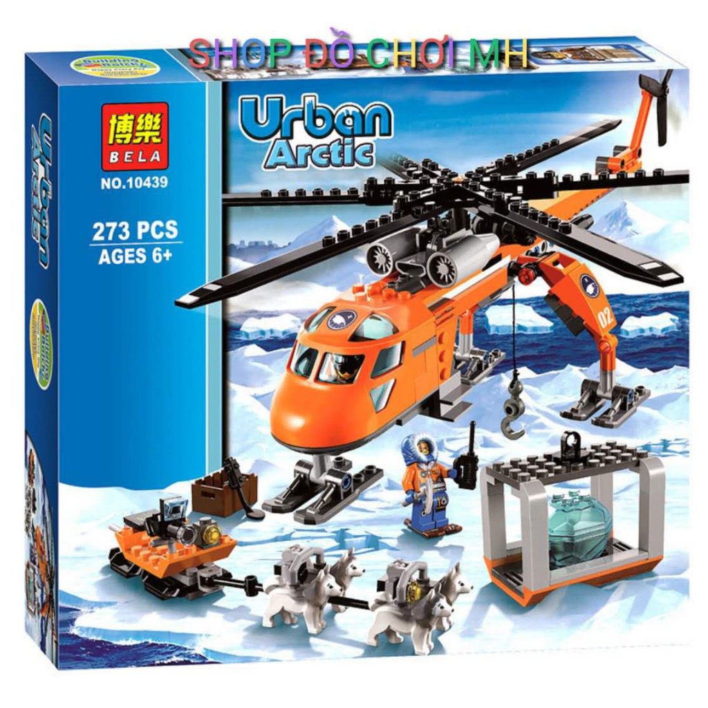 [mua 1 tặng 1] BỘ SƯ TẬP LEGO LẮP RÁP BELA URBAN