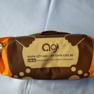 Khăn giấy ướt không hương AGI