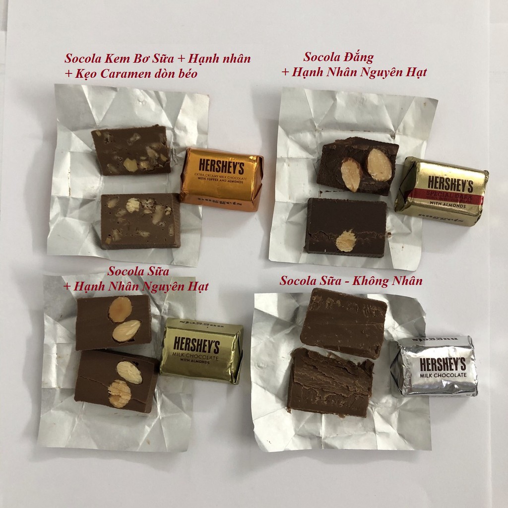 [Mã GROSALEHOT giảm 8% đơn 250K] ❤️ [Date 9/2021] Combo 10 viên (Mix 4 loại) Socola sữa Hershey's Nuggets Mỹ (Mẫu Mới) | BigBuy360 - bigbuy360.vn