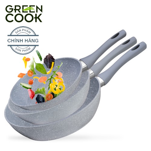 BỘ CHẢO CHỐNG DÍNH GREEN COOK