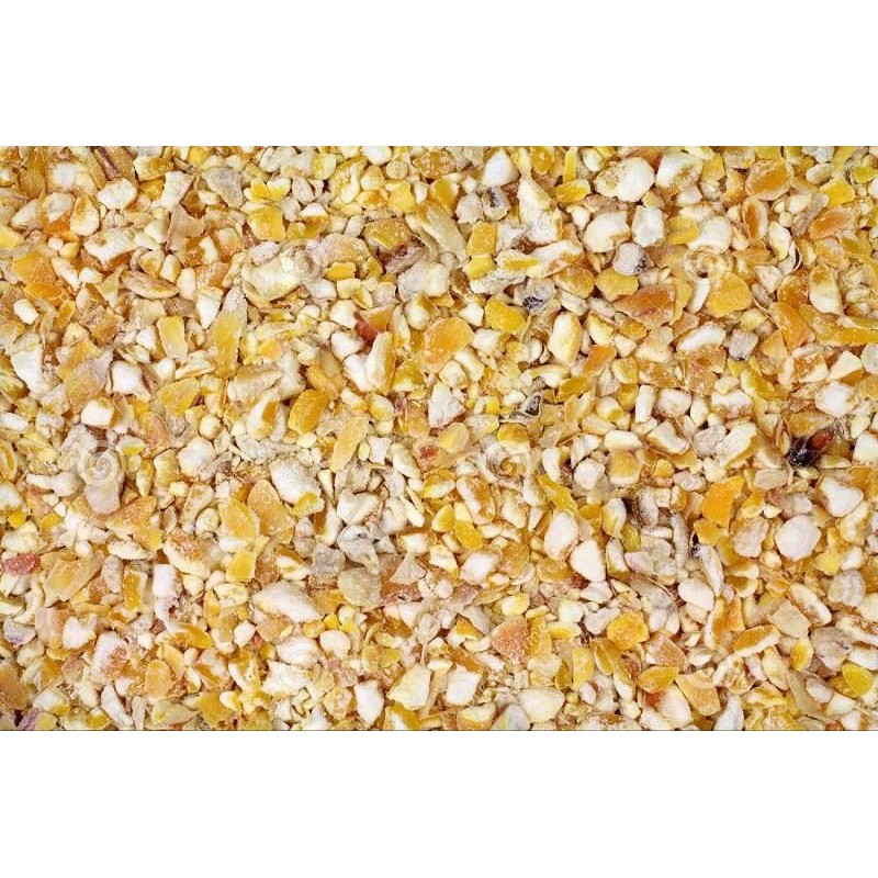 Túi 100 gr ngô  nghiền cho hamster , gà đá , chim , sóc ...