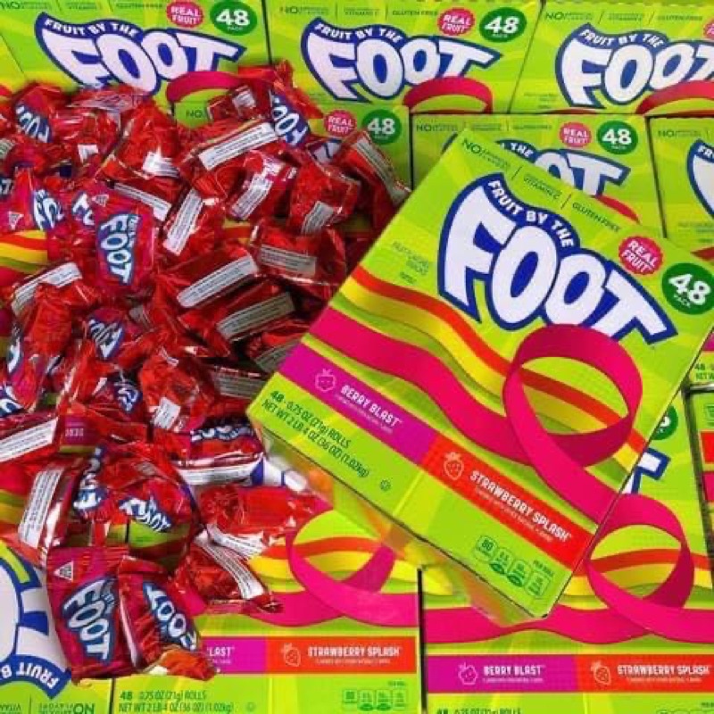 Mua Kẹo dẻo trái cây cuộn FRUIT BY THE FOOT 1,02kg 48 cuộn Date 2023 giá rẻ nhất TecKi.Vn