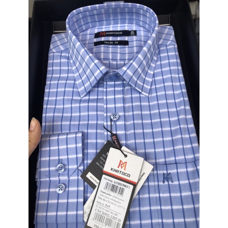 Somi Khatoco dài tay hàng mới phom Tailor dáng vừa mã 052-019-103