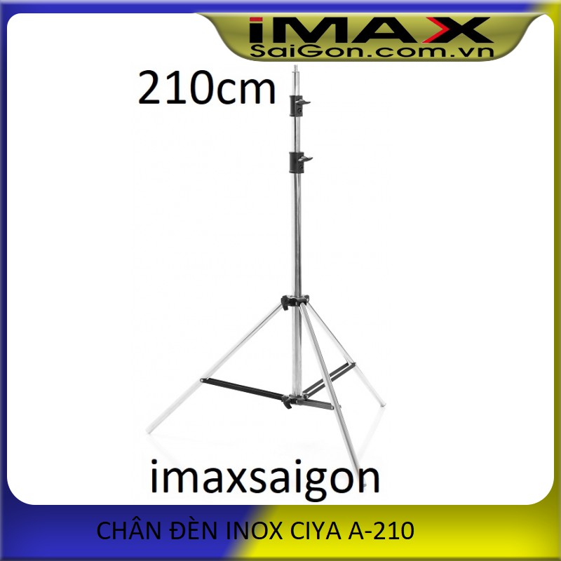 CHÂN ĐÈN INOX CIYA A-210 (210CM)