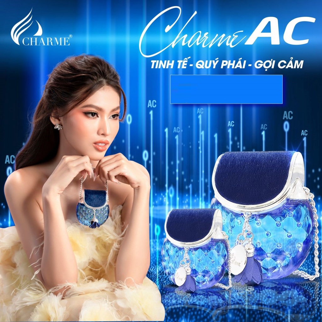 Nước hoa Charme AC xanh 65ml
