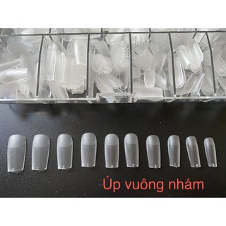Móng úp nhám sẵn HSM (form vuông) 500 móng