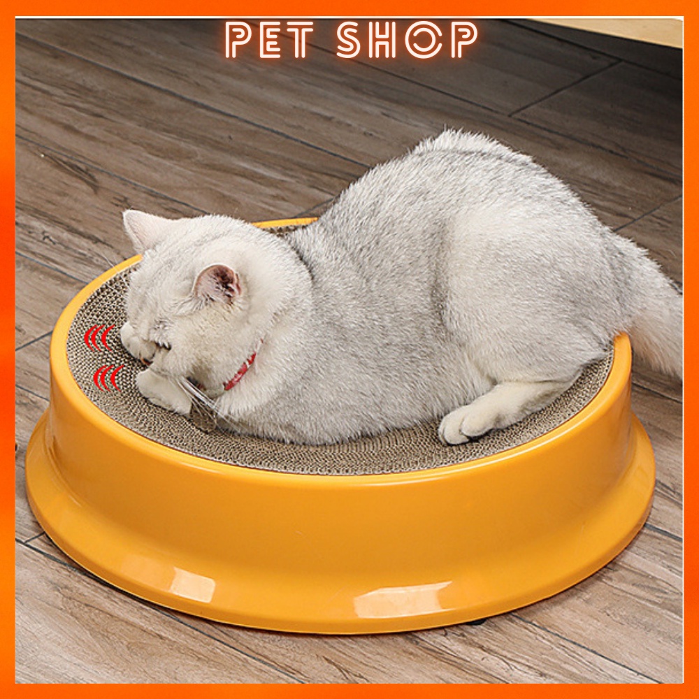 Bàn Cào Móng Size Lớn, Bàn Mài Móng Nhựa Cao Cấp Chống Trầy Xước Cho Mèo, Giúp Mèo Cưng Giảm Stress