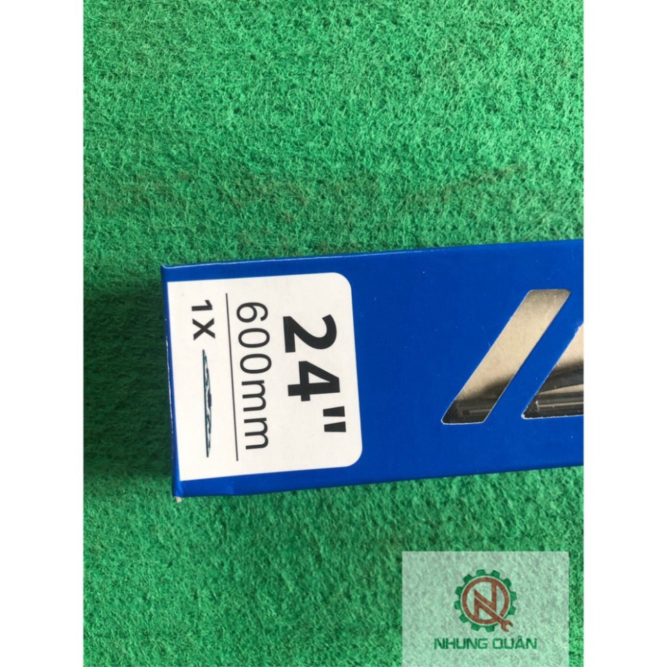 Chổi Gạt Mưa Khung Thép PT Chính Hãng Cao Cấp Dài 40-60cm