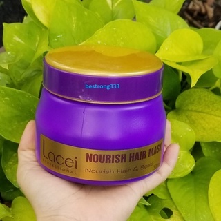 Mặt nạ ủ tóc Lacei Nourish Hair Mask giúp tóc khỏe mạnh 500ml