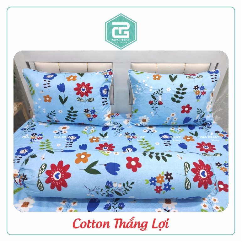 Vỏ gối, áo gối 100% Cotton Thắng Lợi đủ kích thước ( inbox chọn mẫu)