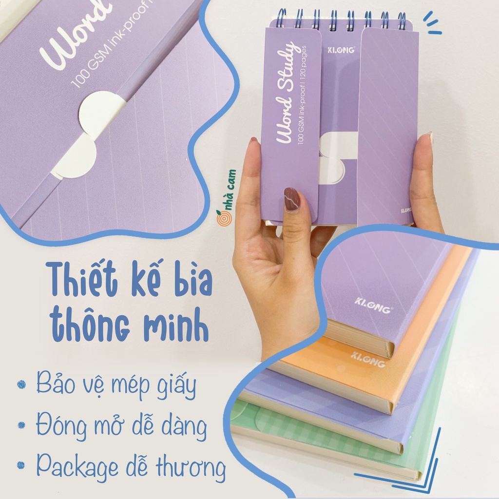 Sổ Học Từ Vựng Thông Minh Word Study Klong Nhà Cam