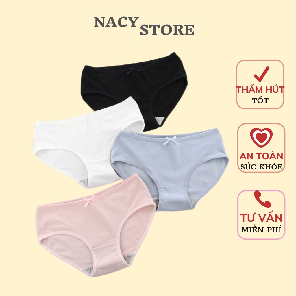 Quần Chip Nữ Chất Liệu Cotton Kháng Khuẩn thoáng mát mềm mại tôn dáng
