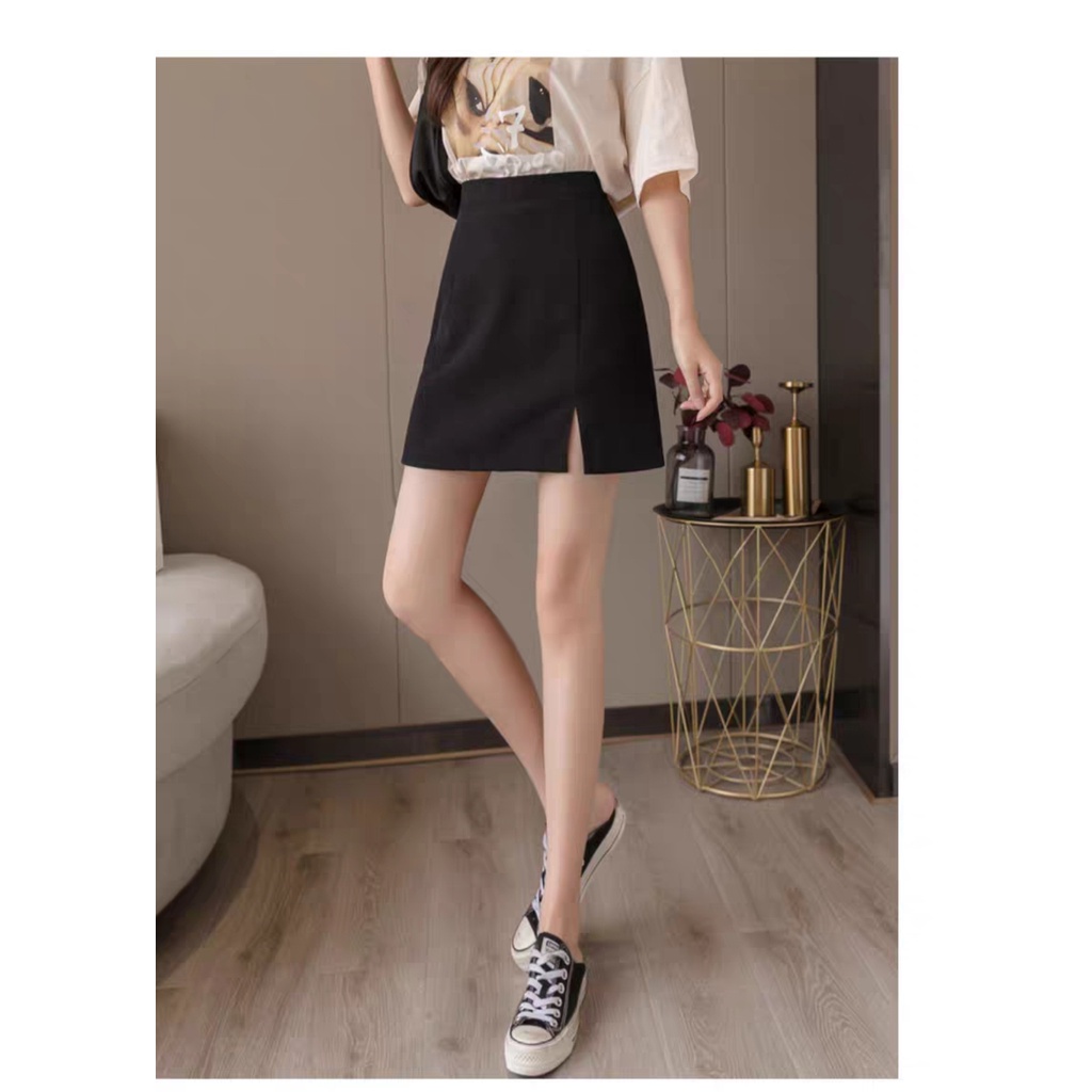 Chân Váy Chữ A Xẻ Đùi Có Lót Quần Bên Trong | BigBuy360 - bigbuy360.vn