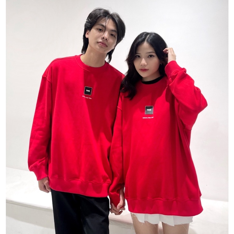 TMS BASIC SWEATER ( ĐỎ )