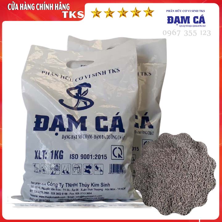 ĐẠM CÁ VIÊN NÉN TAN CHẬM : Phân Hữu Cơ Bón Gốc Giàu Dinh Dưỡng, Kích Rễ, Ngừa Nấm