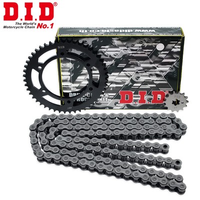 Sên nhông dĩa DID XSR 155, R15 ('17) sên phốt T-Ring 428VIX x 132FB, 14T-48T BLACK EDP