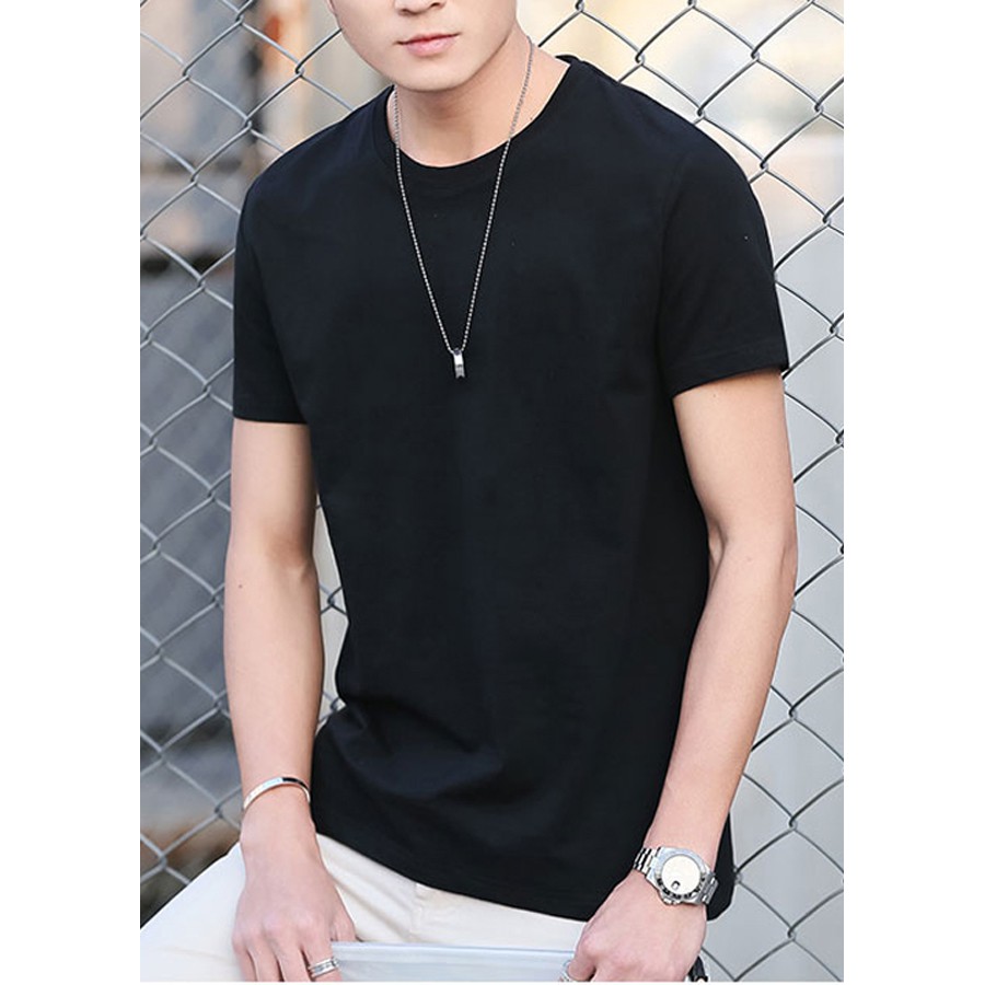 Áo Cộc Tay Nam Ngắn Tay Chất Cotton Mát Lạnh Thông Hơi Phong Cách Áo Phông Nam Áo Thun Nam Áo Nam