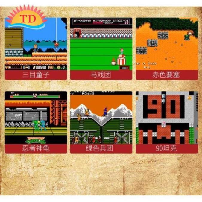 Máy game băng nhựa Super 8 BIT GameTích hợp Game trong máy