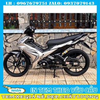 Tem rời ex 2009 xám đen bạc