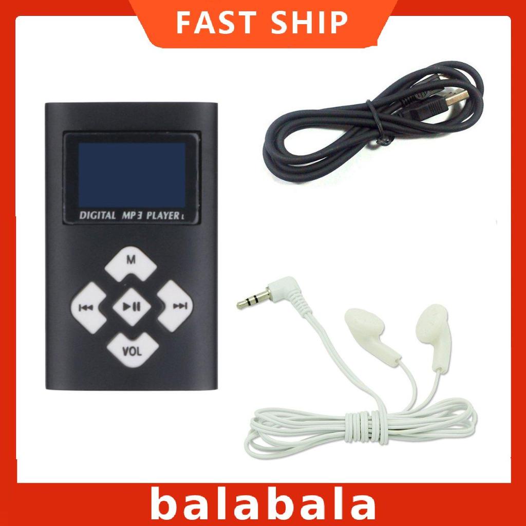 MP3 Music Player With 1.1" Lcd Screen TF Card Slot USB MP3 Players + Earphone