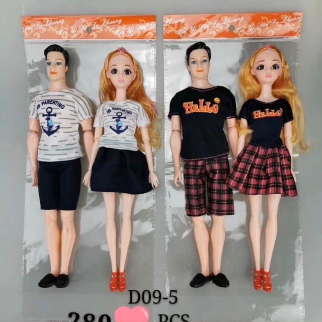 Bộ búp bê Ken +Barbie