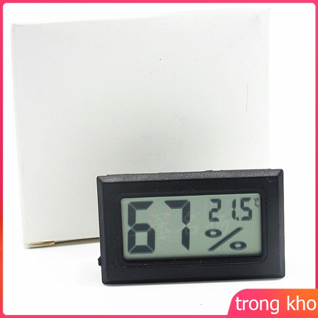 Mini LCD Digital Thermometer Hygrometer Indoor Portable Temperature Sensor Humidity Instruments
