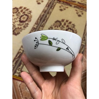 CHÉN CƠM CK TRẮNG VÀ BÔNG