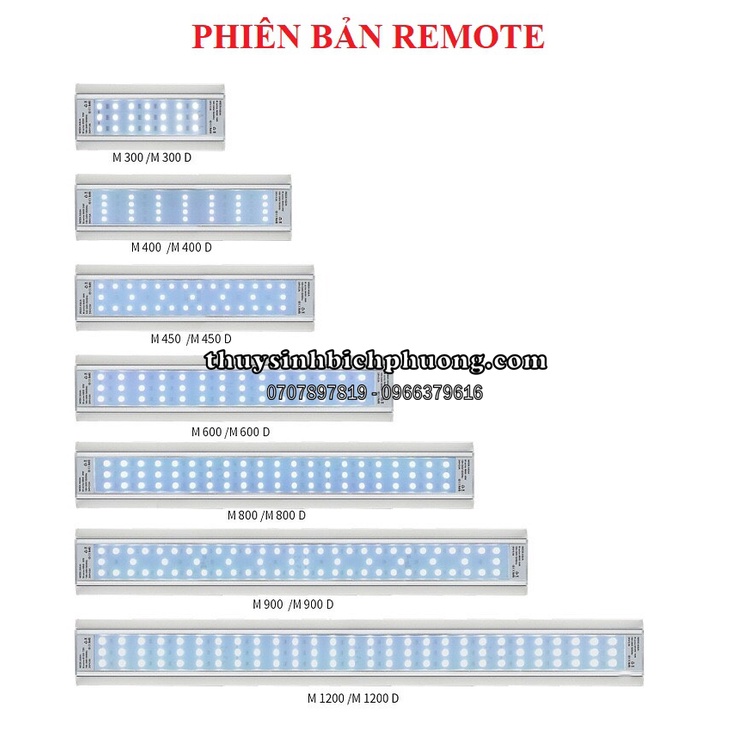 ĐÈN LED WEEK RAPTER M SERIES PRO WRGB UV APP - ÁNH SÁNG CHUYÊN DỤNG TRỒNG CÂY THỦY SINH