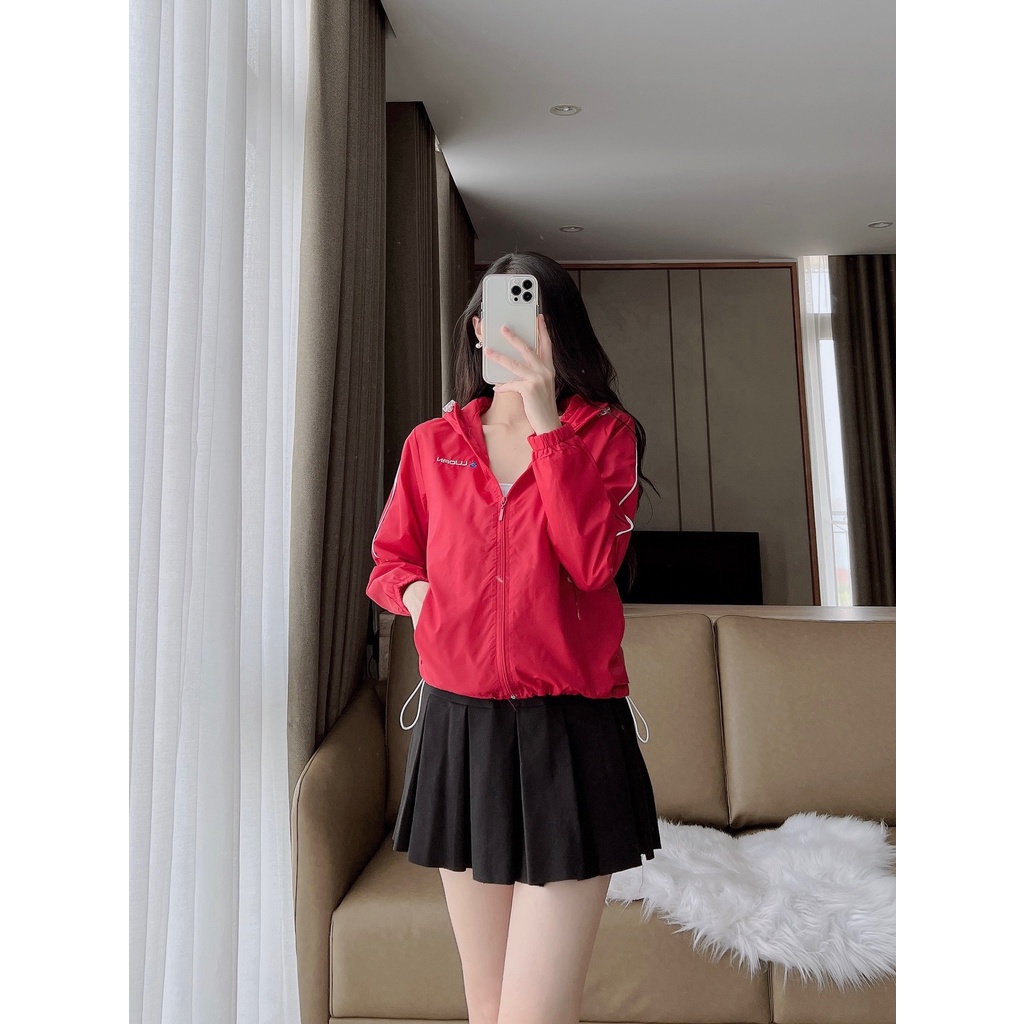Áo khoác gió nữ 2 lớp siêu ấm giữ nhiệt tốt, cổ đứng đường may sắc nét lỗi 1 đổi 1 CS012