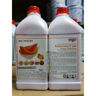 [ HÀNG CẬN DATE] Kularome Cam AB MAURI ( hương Cam Muari 1kg/chai) HSD ĐẾN 20/ 01/2026