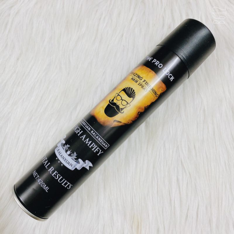 Combo sáp vuốt tóc nam giữ nếp - Gôm xịt tóc nam tạo phồng tóc the pro lock  + Lược tạo kiểu bán nguyệt
