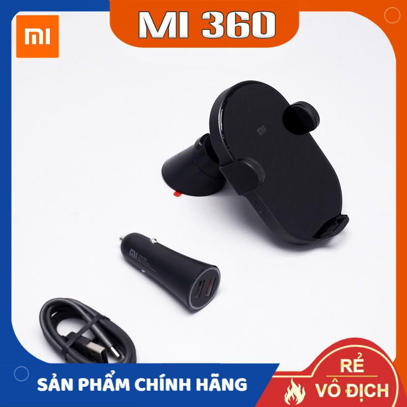 Đế Kẹp Điện Thoại Trên Ô Tô Xiaomi WCJ02ZM/ WCJ10ZM✅ Kiêm Sạc Không Dây 20W✅ Kẹp Tự Động Công Suất 20W✅ Hàng Chính Hãng