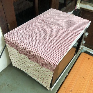 Tấm phủ lò vi sóng chống bụi bẩn hoa văn sang trọng 94x35cm