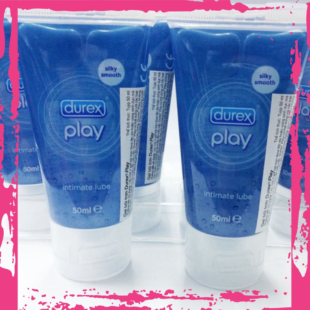 [SALE] Combo 3 chai Gel Durex Play 50ml + Tặng kèm 10 bao cao su Tâm thiện chí siêu mỏng