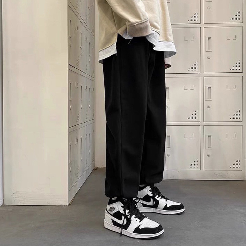 Quần Jogger Sweatpants Nỉ Da Cá Thoáng Mát Vải Thấm Hút Mồ Hôi Hàn Quốc Unisex Basic Streetwear. QJG02