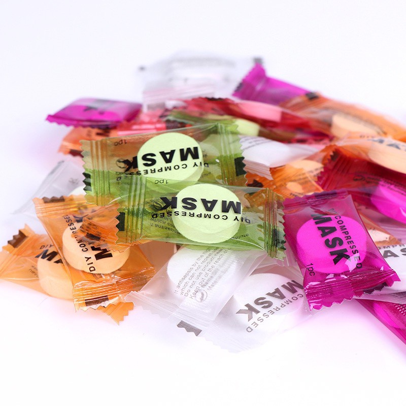 [⚡SIÊU TIỆN LỢI⚡] Mặt Nạ Giấy Nén Dạng Viên Kẹo Đút Túi Du Lịch Tiện Lợi 88232 Lamon Store