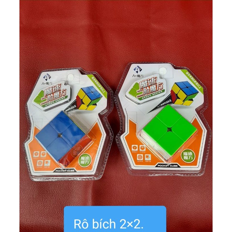 RUBIK 2x2 XOAY TRƠN LOẠI ĐẸP