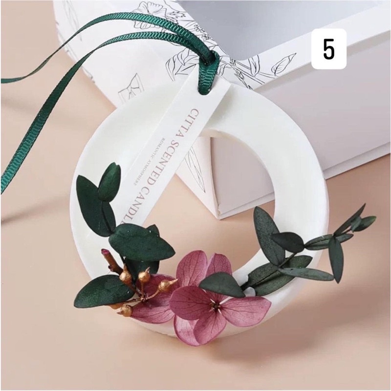 Sáp Thơm TRÒN Hương Hoa Khô Treo Đa Năng TREO PHÒNG - TREO XE - TỦ QUẦN ÁO