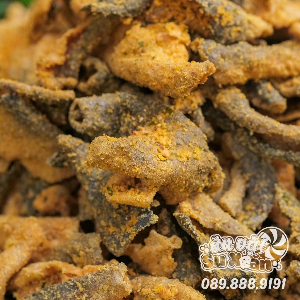 Snack da cá trứng muối siêu gây nghiện Ăn Vặt Su Xoắn
