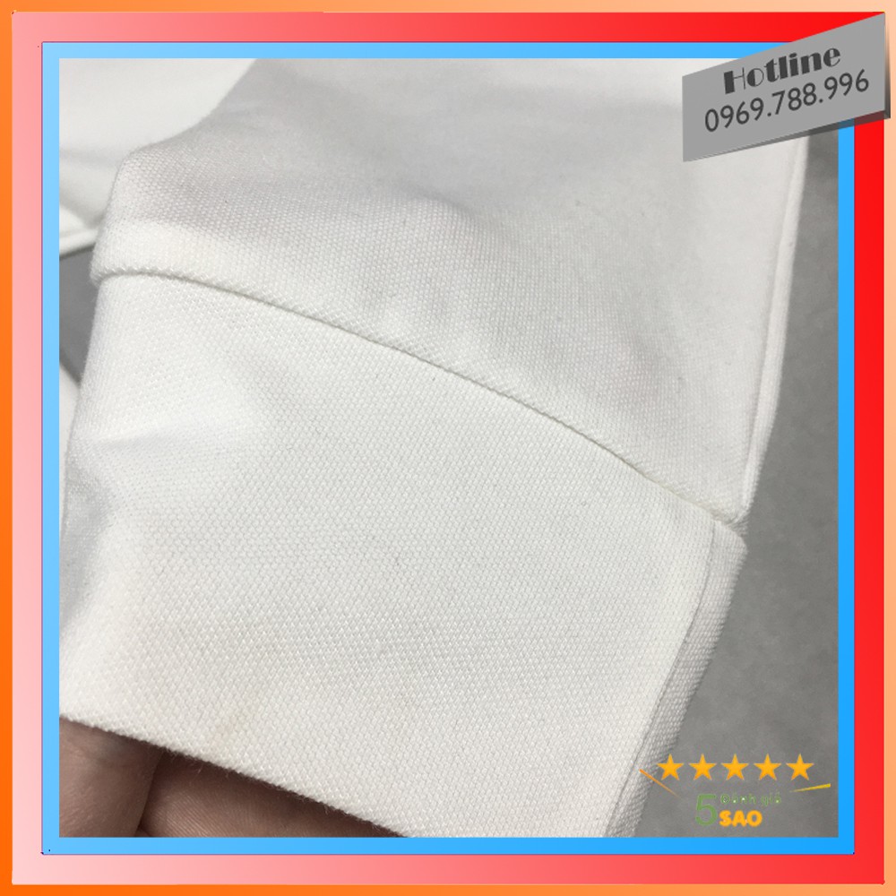 [Vải 100% Cotton, Logo Thêu Cao Cấp]  Áo Polo nam cổ bẻ, tay dài, chất vải co giãn siêu mịn (nhiều màu chọn lựa)