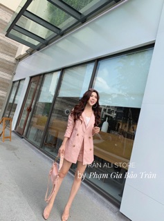 Set áo vest + quần short