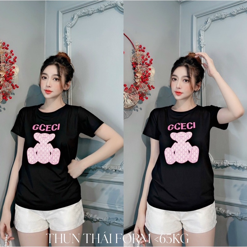 Áo thun thái siêu xinh chất mịn mát bao đẹp