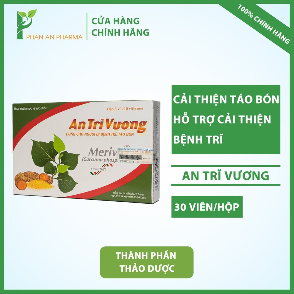 An Trĩ Vương - Hỗ trợ cải thiện táo bón, hỗ trợ cải thiện bệnh trĩ  - CN86