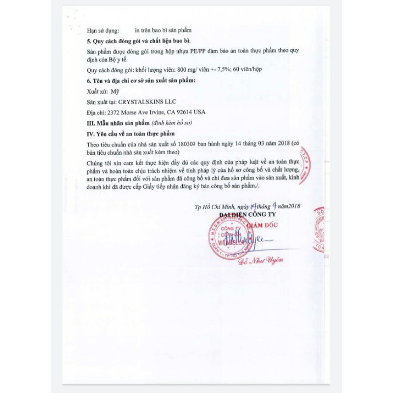 Viên Uống Trắng Da WHITE Collection A+ Nutrition | Thế Giới Skin Care