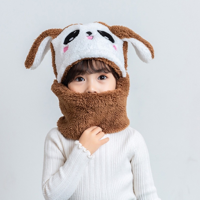 Mũ Balaclava Hình Thú Dễ Thương Giữ Ấm Mùa Đông