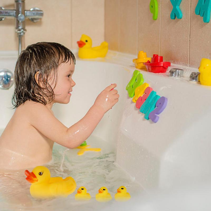 Set 4 Vịt Cao Su Phát Tiếng Kêu Cho Bé