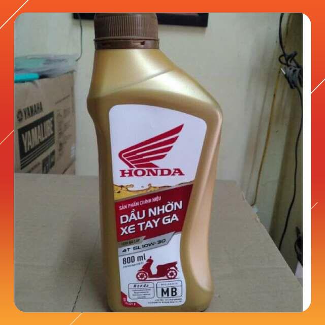 Dầu nhớt - dầu nhờn xe Honda tay ga, xe số hàng Chính hãng HONDA tem 2 lớp 800ml