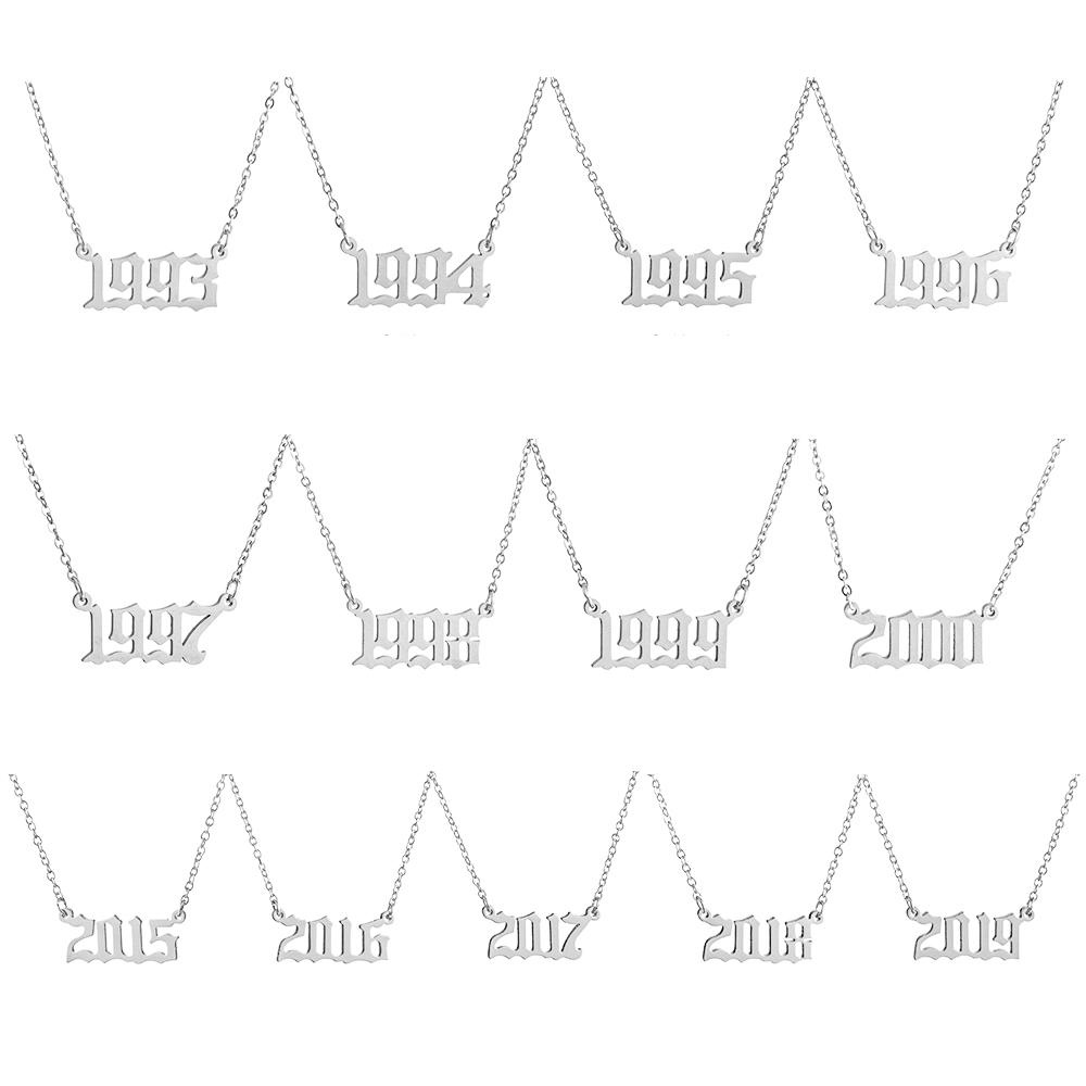 Xiantin Vòng cổ Thời Trang Dành Cho Nữ|Ngày Sinh Nhật Đặc Biệt Cá Nhân Hóa