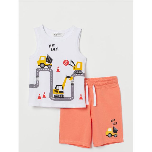 Combo 2 set ba lỗ bé trai